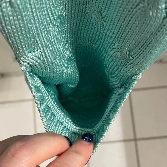 Ralph Lauren Silk Button Down Cardigan - Picture 12 of 16